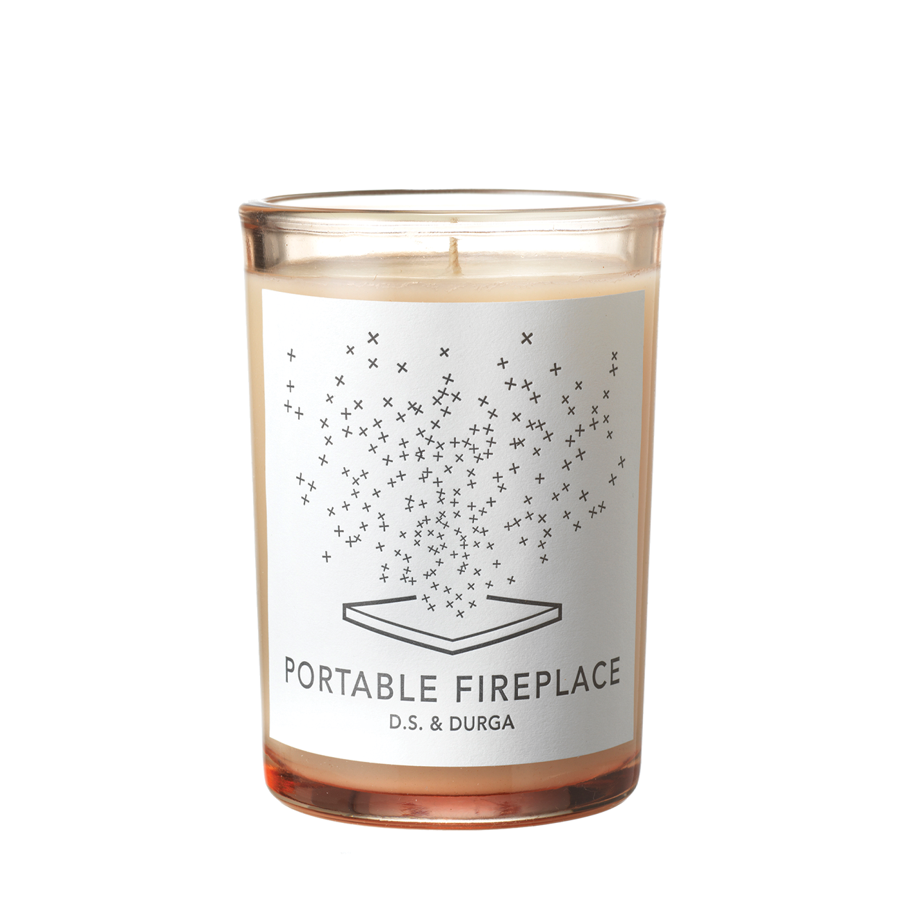 d.s. & durga portable fireplace candle